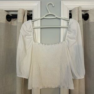 Elegant White Women's Top